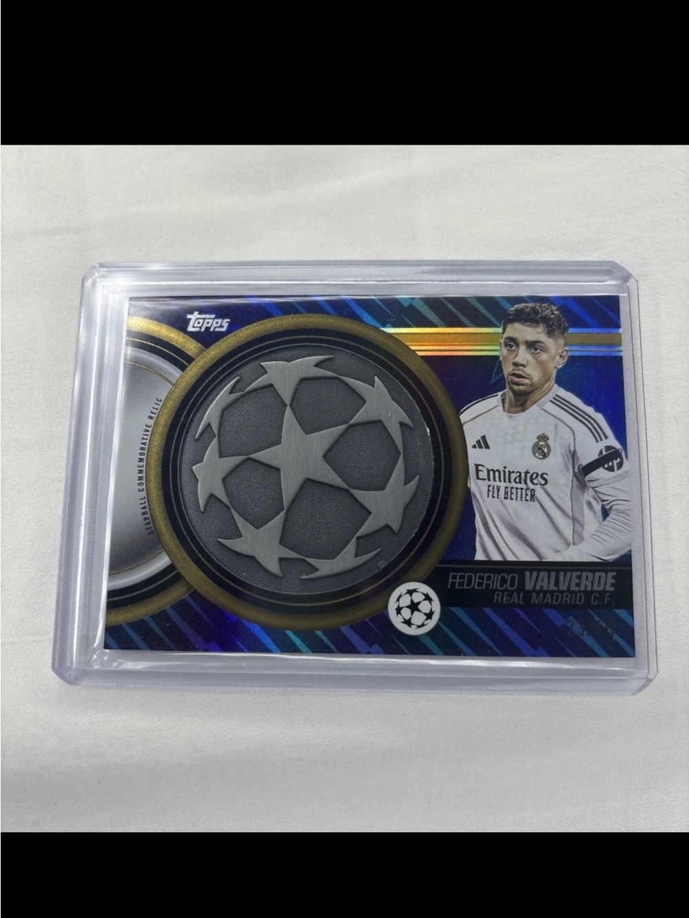 2025-26 Topps Uefa Club Competitions - Relics Federico Valverde 23/50